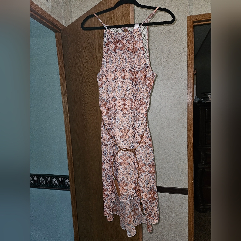 Bohemian Sleeveless Midi Dress
